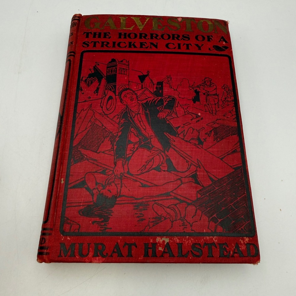 Galveston The Horrors of a Stricken City Murat Halstead 1900 Hurricane Book